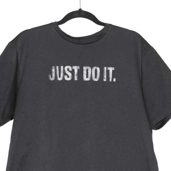 Nike Black Crop Top Tied Back Short Sleeve Small - Picture 3 of 6